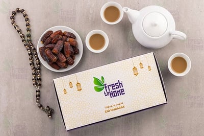 Eid Mubarak Date Gift Box