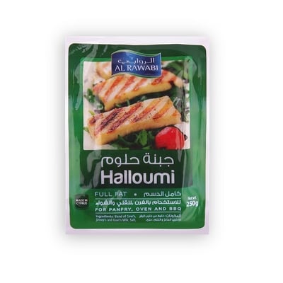 Al Rawabi Halloumi Full Fat Cheese-250G pack