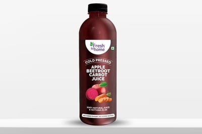 Cold Pressed Apple Beetroot Carrot Juice (1Ltr Bottle)