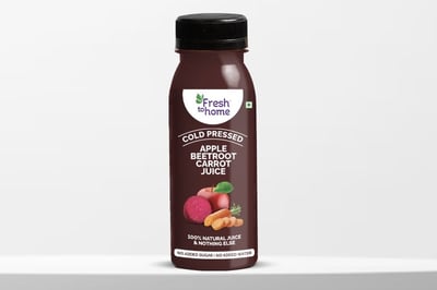 Cold Pressed Apple Beetroot Carrot Juice (200ml Bottle)