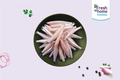 Anchovy / Kozhuva / Natholi Small Whole Cleaned (Freshly Frozen, 280g to 300g Pack)