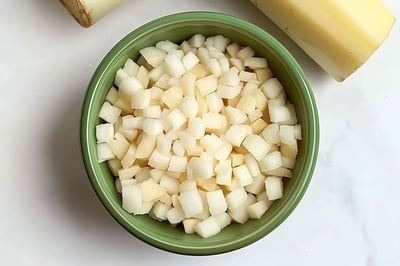 Banana Stem Diced (250g Pack)