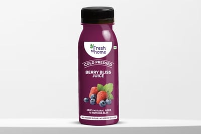 Cold Pressed Berry Bliss Juice (200ml Bottle)
