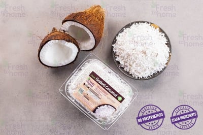 All Day Convenience - Coconut Grated Fresh Pack of (170g to 200g)