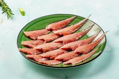 Sole Fish / Manthal / Repti (Small) - Whole Cleaned (480g to 500g Pack)