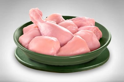 Supreme Tender & Antibiotic-residue-free Chicken - Skinless Curry Cut (480g to 500g Pack)