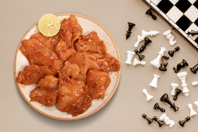 Boneless Chicken Slices In A Sweet Barbeque - Pack of 350g 