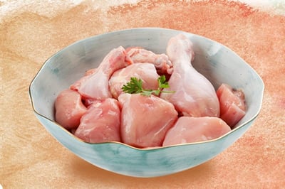 Premium Chicken - Skinless Curry Cut (1kg Pack)