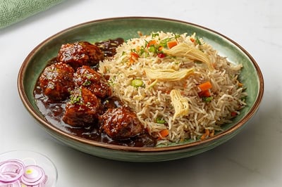 Chicken Fried Rice & Chicken Manchurian (450g Pack)