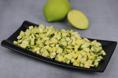 All Day Convenience - Chopped Green Mango (Pack of 300gm)