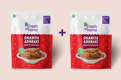 Combo: (Dhaniya Adhraki Ready-To-Cook Paste 200g - Pack of 2)