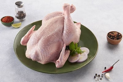 Premium Antibiotic-residue-free Chicken (Tender & tastier than local market) - With Skin Whole Chicken