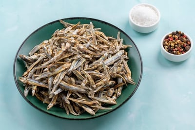 Dry Black Anchovy / Natholi Whole (Salted) - Pack of 200g