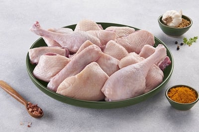 Vigova Duck (Vietnam Variety White Pecking Duck, With Skin) - Whole Duck Curry Cut