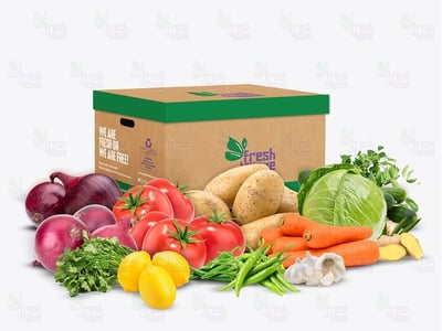 Essential Fresh Veggies Box - Approx 6kgs