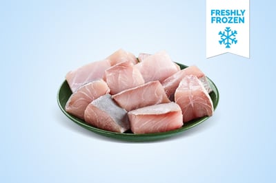 Trevally / Vatta Curry Cut (Freshly Frozen, 500g Pack)