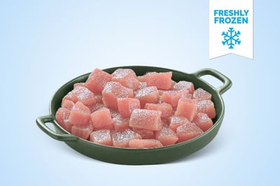 Yellow Fin Tuna / Kera Boneless Cubes (Freshly Frozen, 500g Pack)