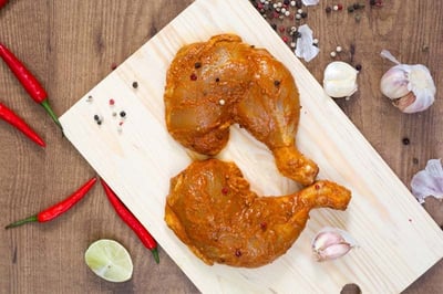 Gourmet Chicken Thigh (Tandoori Flavour) - Pack of 4 Boneless Thigh (250g to 280g)