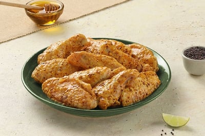 Honey Mustard Chicken Wings - Pack of 400g to 430g
