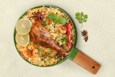 Hyderabadi Chicken Biryani (Pack of 450g)