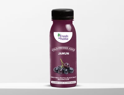 Cold Pressed Jamun Juice (200ml Bottle)