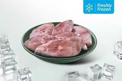 King Fish Steak (350g Pack, Freshly Frozen)