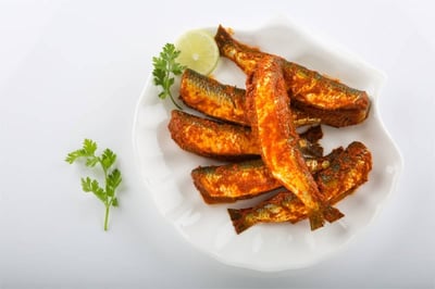 Freshly Marinated Kerala Sardine / Naadan Mathi (Small) - 240g to 260g Pack