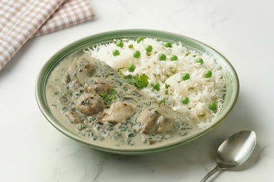 Murgh Methi Malai & Indian Peas Pilaf (450g Pack)