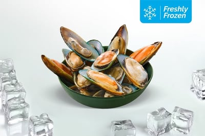 Mussel Half Shell (300g Pack, Freshly Frozen)