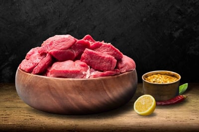 Premium Persian Goat / ಮೇಕೆ - Boneless Curry Cut