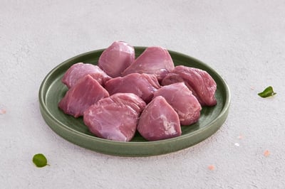 Premium Tender Goat / ಮೇಕೆ - Boneless Curry Cut (280 - 300g Pack)