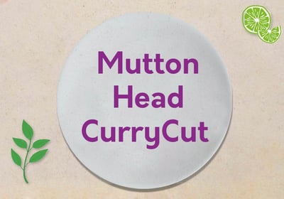 Mutton Head (1 Unit) - Curry Cut