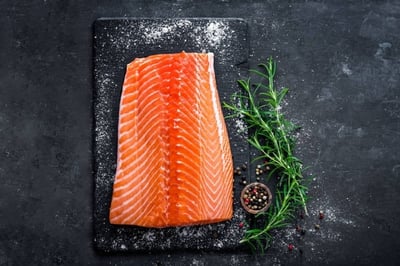 Norwegian Salmon Fillet (with Skin, 250g Pack)