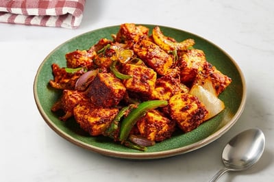 Paneer Tikka (Freshly Frozen, Ready to Heat & Eat, Microwave ready)