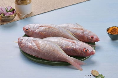 Pink Perch / Kilimeen / Sankara Meen / Thread Finned Bream (Small) - Whole (460g to 500g Pack)
