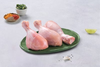 Premium Antibiotic-residue-free Chicken Drumsticks Skinless - Pack of 3