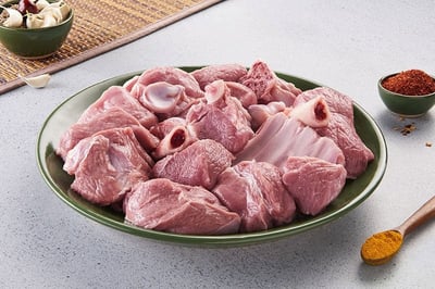 Premium Tender Goat  - Curry Cut (350g to 370g Pack)