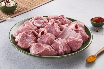 Premium Indian Mutton - Curry Cut (480g to 500g)