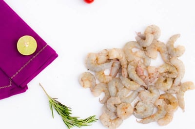 Wild Caught Prawn / Jhinga / Kazhanthan (80 to 90 Count) - PUD (Peeled & Undeveined) meat 230g - 250g pack