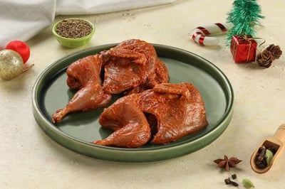 Marinated Quail / Kaada (Japanese) Skinless - Pack of 2