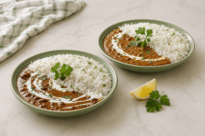 Combo: (Dal Makhani & Rice + Home Style Rajma & Rice)