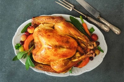 **Pre-Order** Stuffed Turkey (ready-to-cook, final weight: 2.25kg+)