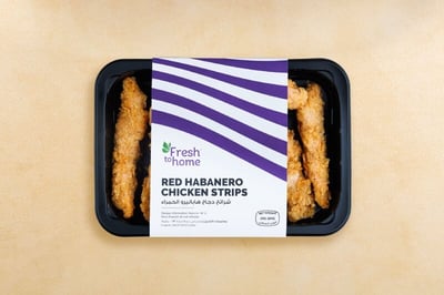 Red Habanero Chicken Strips / شرائح دجاج هابانيرو الحمراء - Pack of 250g