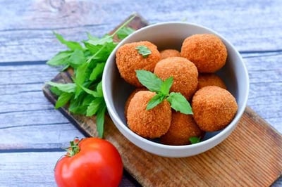 Parmesan Risotto Balls 