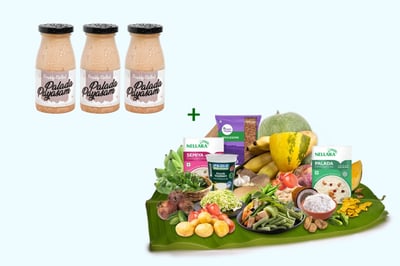 Combo: (Onam Sadhya Kit + 200ml X 3pc Chilled Paalada Payasam)