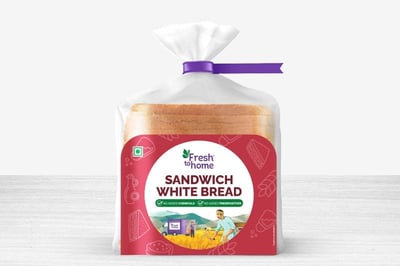 Sandwich White Bread (200g Pack)