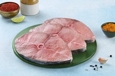 Seer Fish / King Fish / Surmai / Neymeen / Vanjaram / ಅಂಜಲ್ (5kg+) - Steaks