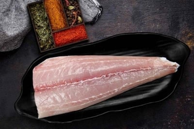Seer Fish / King Fish / Surmai / Neymeen / Vanjaram / ಅಂಜಲ್ (2kg to 5kg) - Boneless Fillet (250gm Pack)