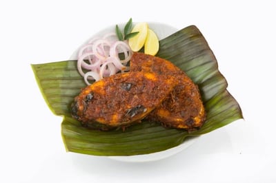 Seer Fish / Neymeen / Surmai / ಅಂಜಲ್ Pollichathu (cooked in banana leaf) - 150g+ Pack