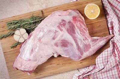 Premium Free-Range Mutton Shoulder - Whole